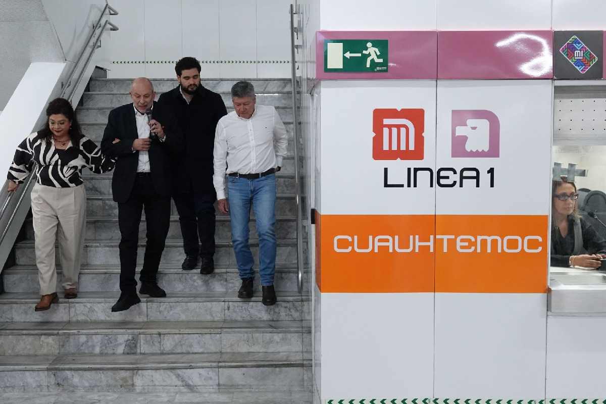 Reapertura de la Línea 1 del Metro 