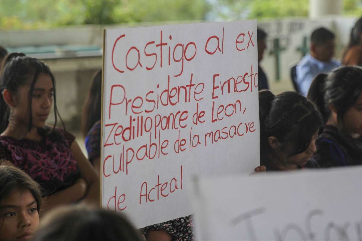 28 años de la masacre de Acteal