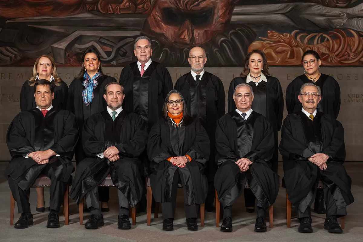 Antiguo pleno de la Suprema Corte de Justicia de la Nación previo elección judicial