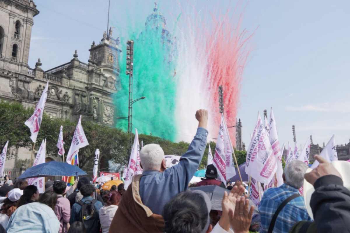 Claudia Sheinbaum Zócalo cuarta transformación 4