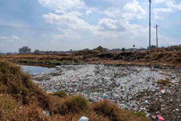 Contaminación en el río lerma