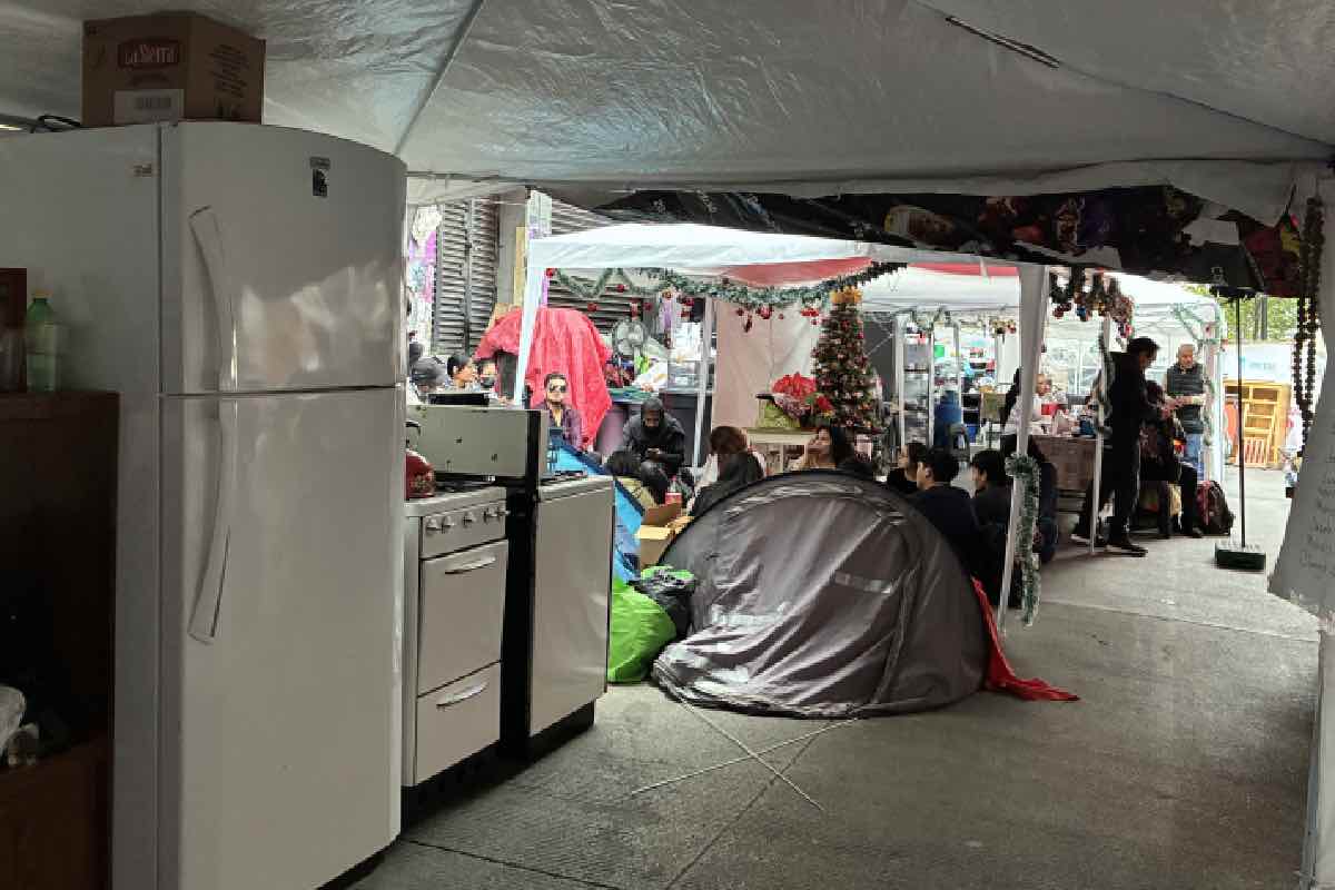 Entre duelos y la esperanza, vecinos de Cuba 11 sobreviven en campamento tras más de 100 días desalojados Animal Político_3