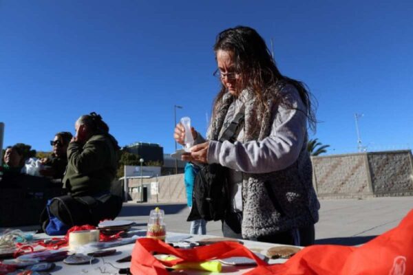 Fabricación esferas familias víctimas crematorio Ciudad Juárez