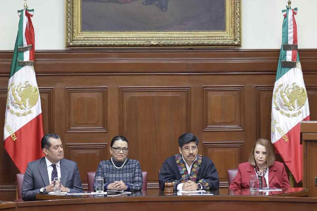 Hugo Aguilar presumió que la nueva corte resolvió más asuntos