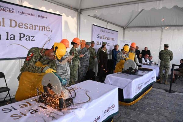 Programa Sí al Desarme Sí a la Paz en la Basílica de Guadalupe