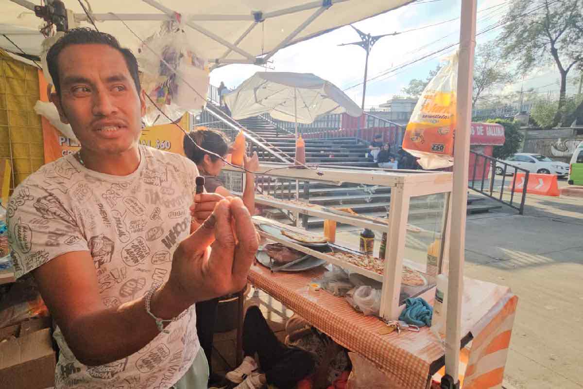 Remodelación del Estadio Azteca deja en “fuera de lugar” a vendedores en la calle de cara al Mundial_8
