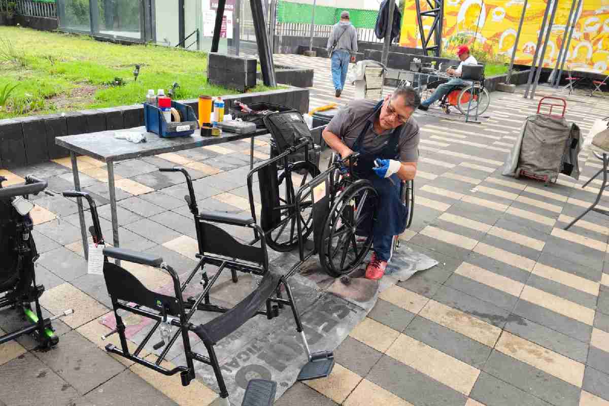 Reparación de silla de ruedas
