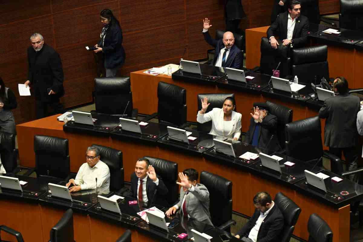 Sesión Senado licencia paternidad juez