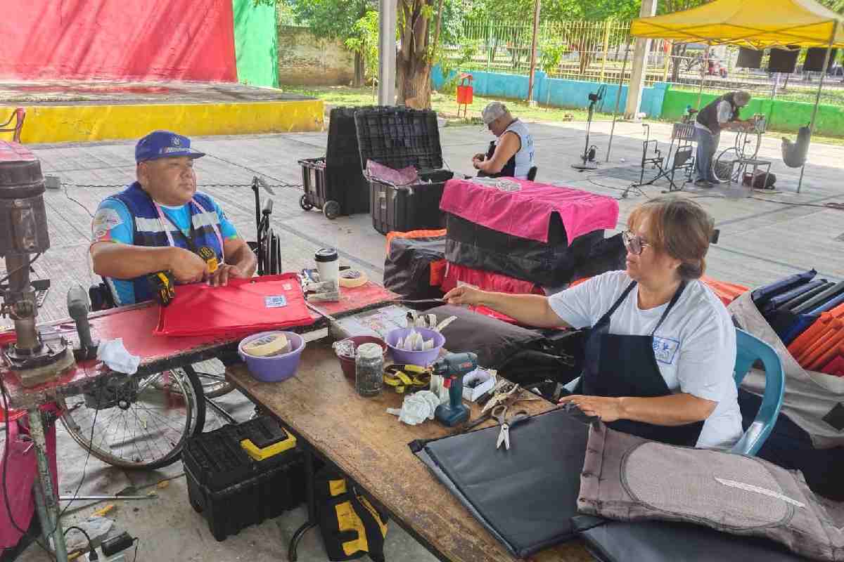 Taller silla ruedas personas discapacidad