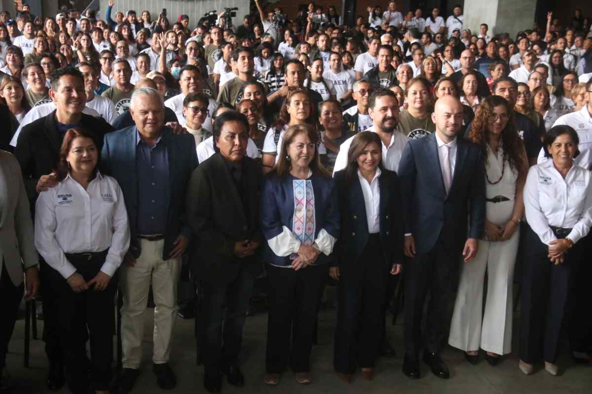 Trabajadores de la UAEM denuncian que no les han pagado el aguinaldo; analizan huelga y bloqueos