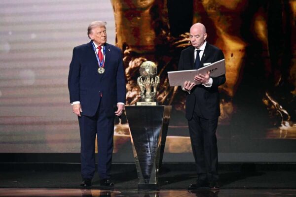 Trump primer premio de la Paz FIFA