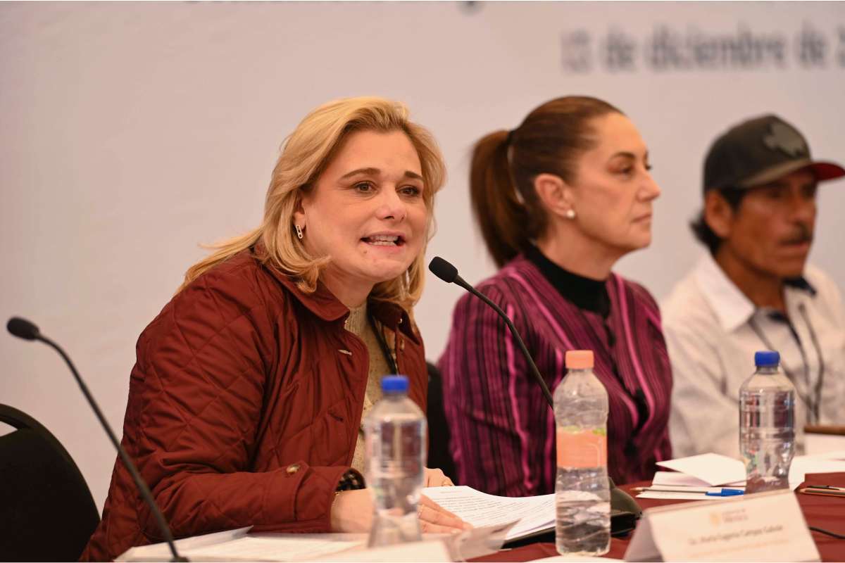 En Guadalupe y Calvo, parte del Triángulo Dorado, Sheinbaum promete más presencia de la Guardia Nacional