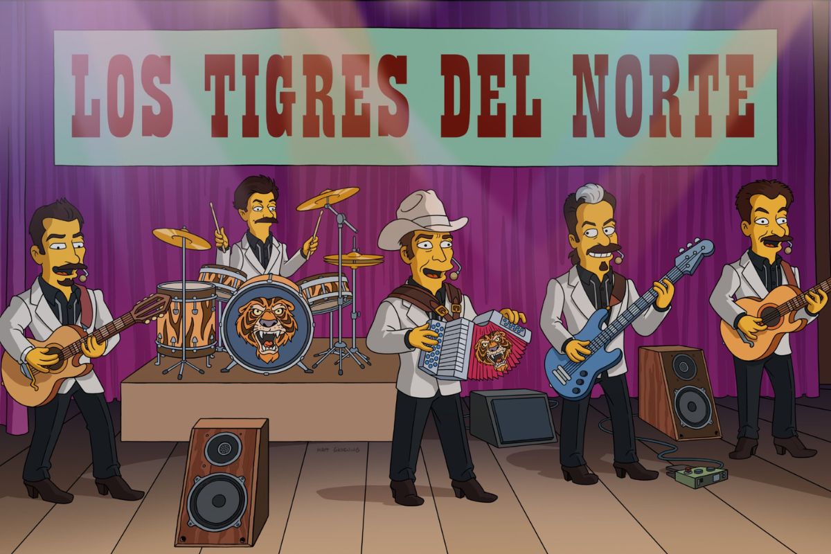tigres del norte los simpson