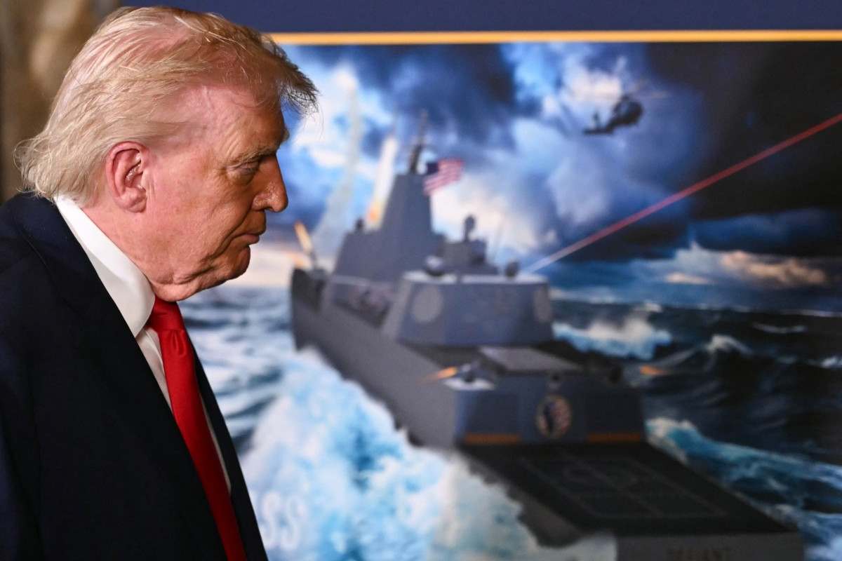 Trump anuncia nueva clase de buques de guerra que llevará su nombre