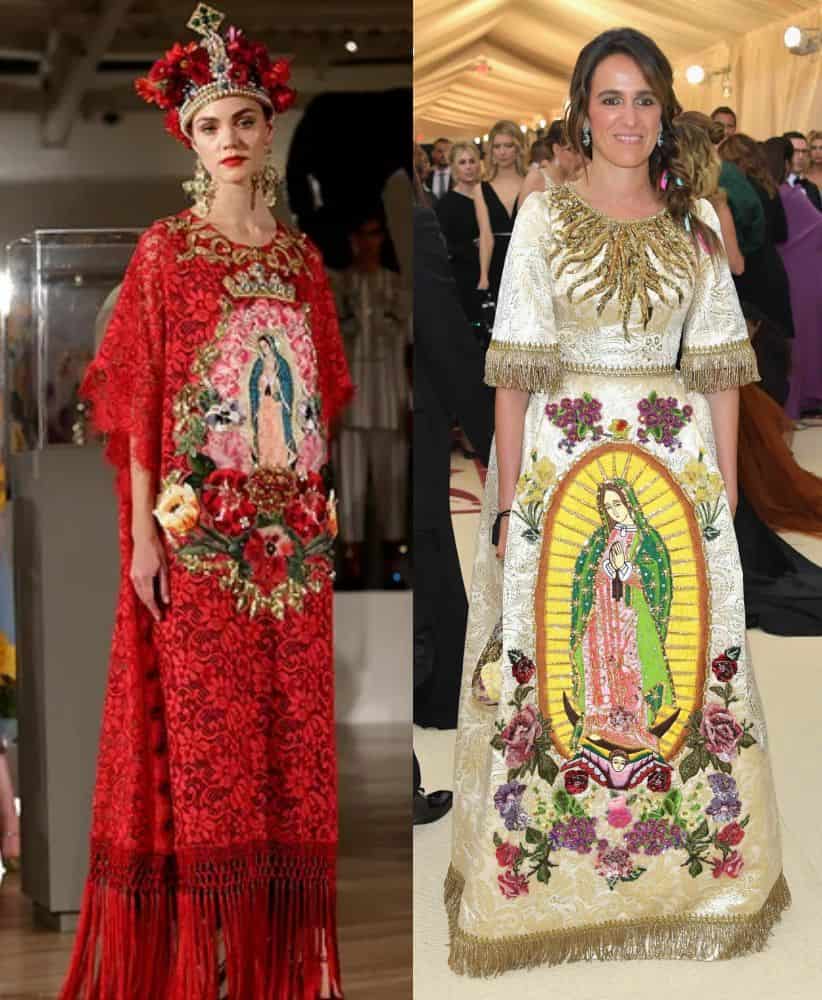 Dolce gabbana virgen de guadalupe