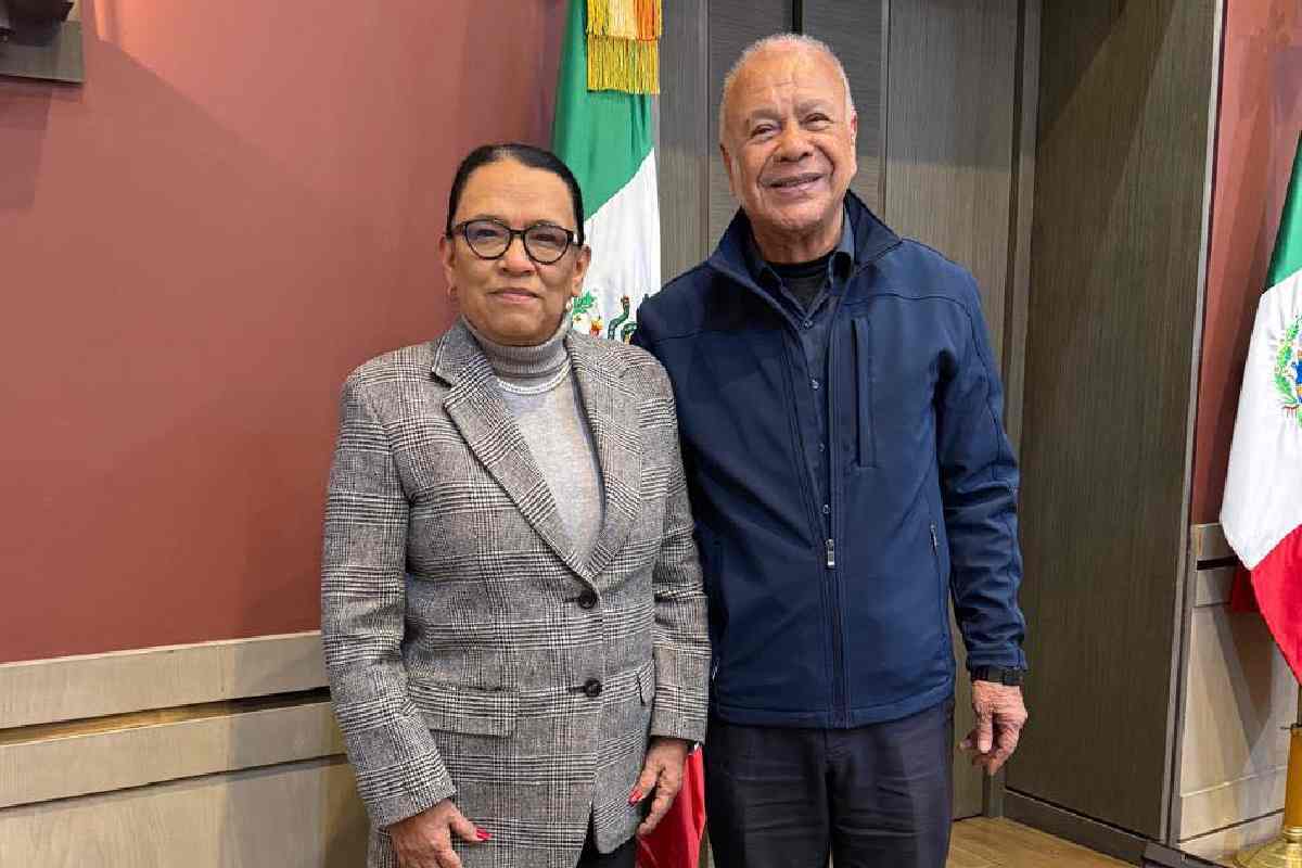 Alberto Anaya y Rosa Icela Rodríguez