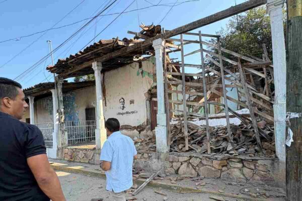 Casa daños San Marcos Guerrero