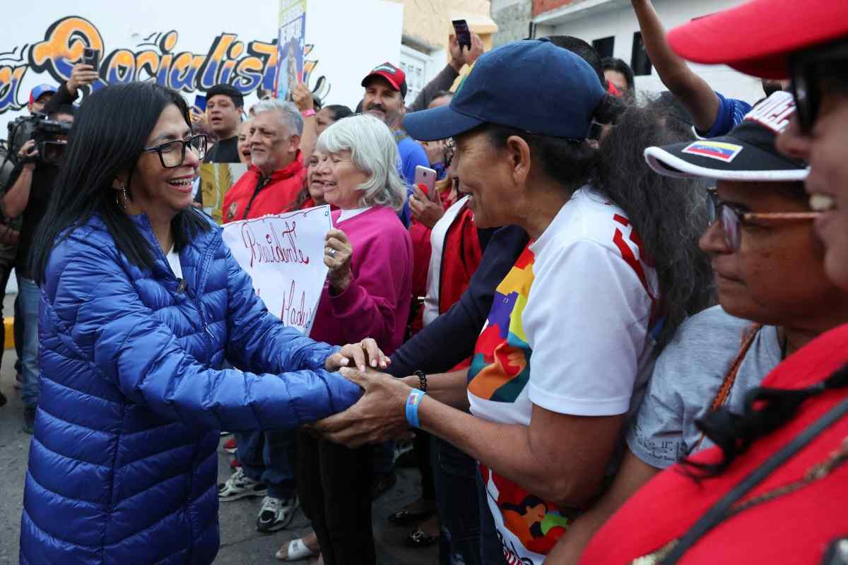 Delcy Rodríguez presidenta interina Venezuela