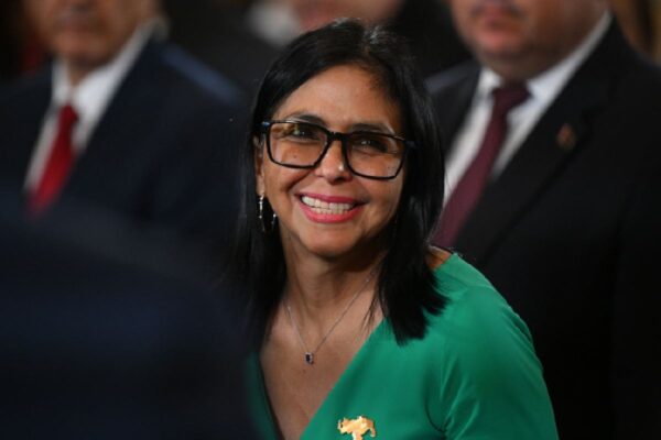 Delcy Rodríguez, presidenta interina venezuela petro narcotráfico colombia