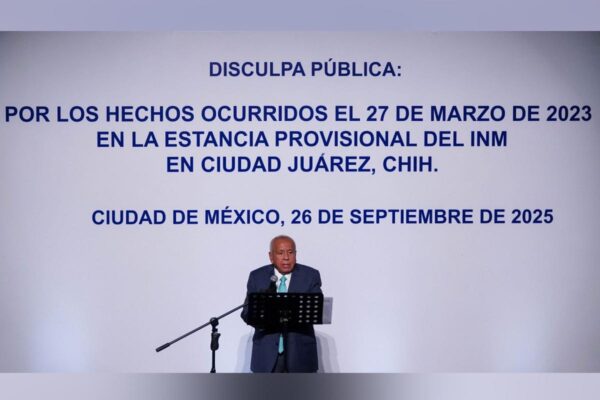 Disculpa pública garduño incendio estación migratoria