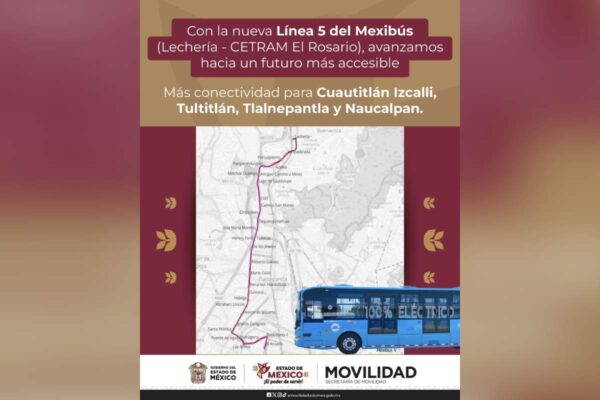 Estaciones mexibús línea 5