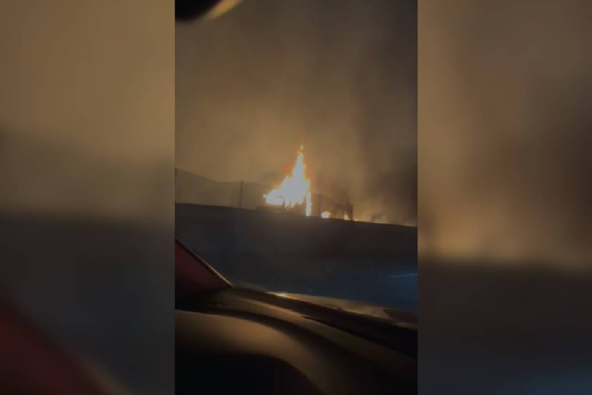 Explota pipa de gas LP en la México-Querétaro, cierran circulación en ambos sentidos