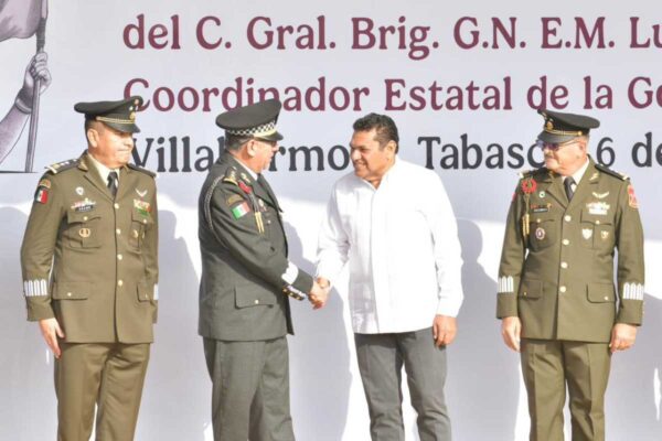 General Luis Andrés Gutiérrez asume como nuevo coordinador de la Guardia Nacional en Tabasco
