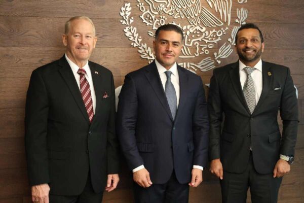 Harfuch, director del FBI y embajador de EU reunión seguridad