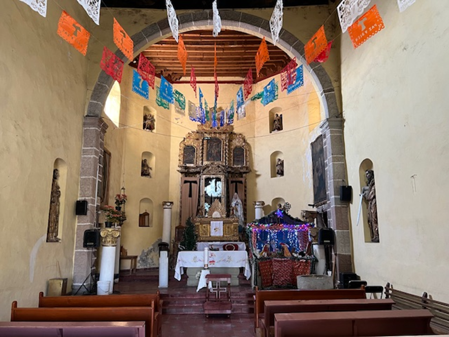 Convento de San Pedro y San Pablo, ubicado en Calimaya, Estado de México, en el Valle de Toluca.