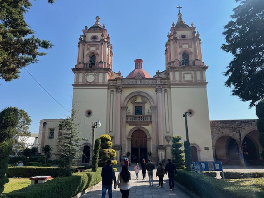 Convento de San Pedro y San Pablo, ubicado en Calimaya, Estado de México, en el Valle de Toluca.