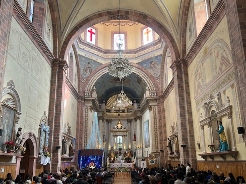 Convento de San Pedro y San Pablo, ubicado en Calimaya, Estado de México, en el Valle de Toluca.