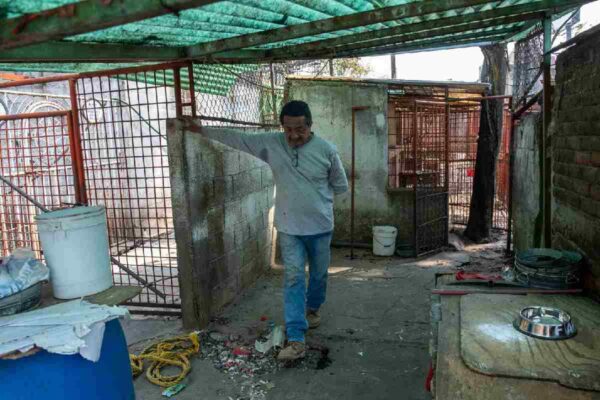 Interior refugio franciscano recuperado