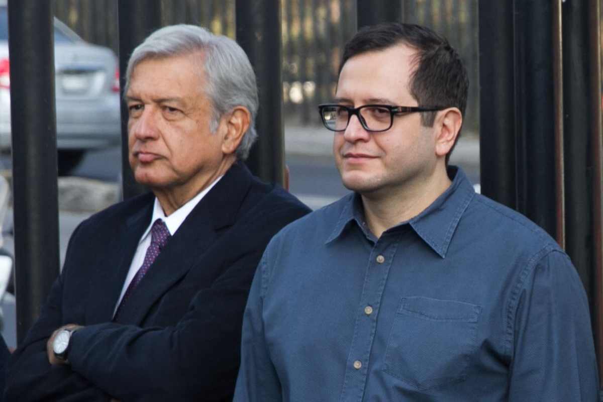 José Ramón López Beltrán y AMLO