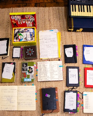 Las libretas de Vivir Quintana.