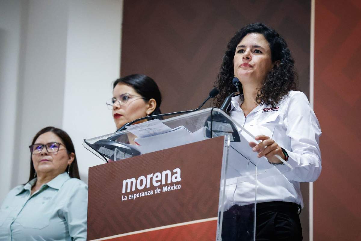 Luisa María alcalde presidenta Morena