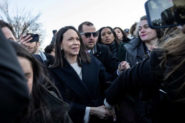 María Corina Machado espera ser presidenta de Venezuela