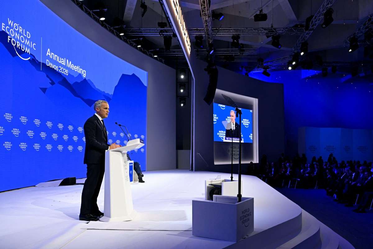 Mark Carney Canadá Foro Económico Davos