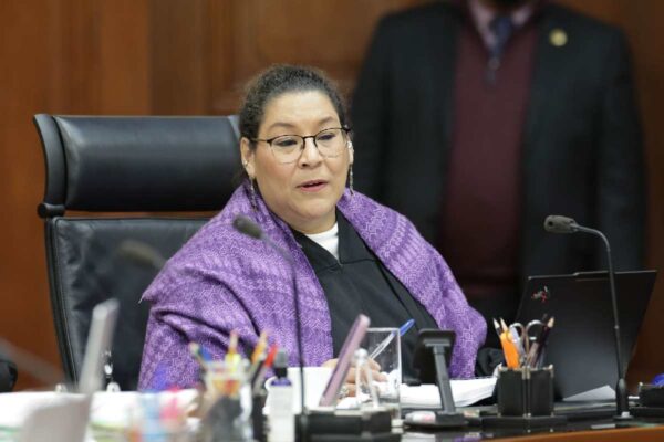 Ministra Lenia Batres caso Wallace