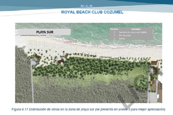 Playa Cozumel proyecto Royal Caribbean