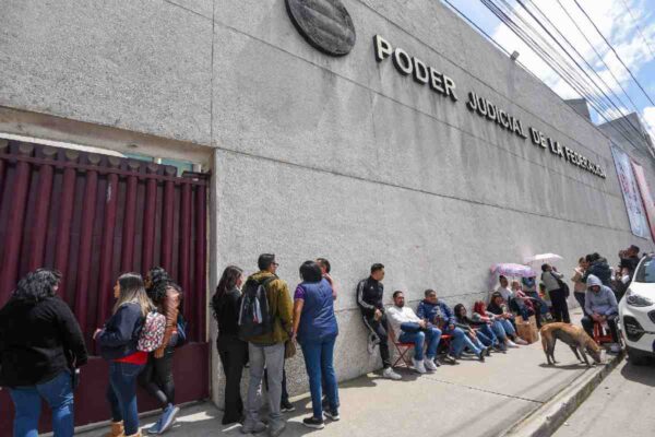 Poder Judicial manifestación juzgadores