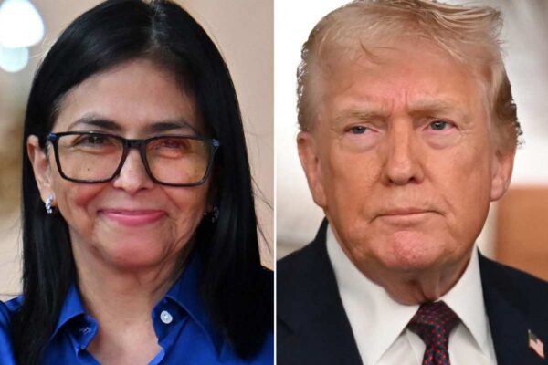 Trump Delcy Rodríguez