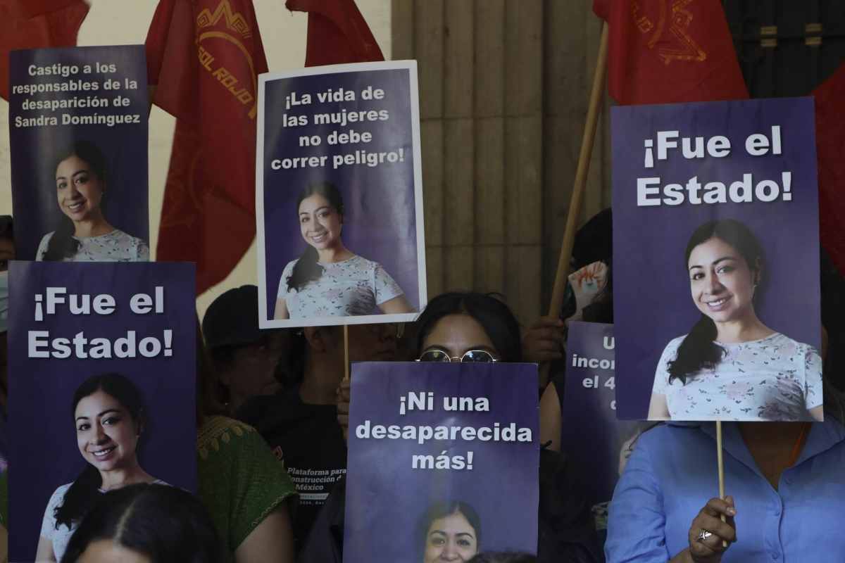 activista Sandra domínguez feminicidio