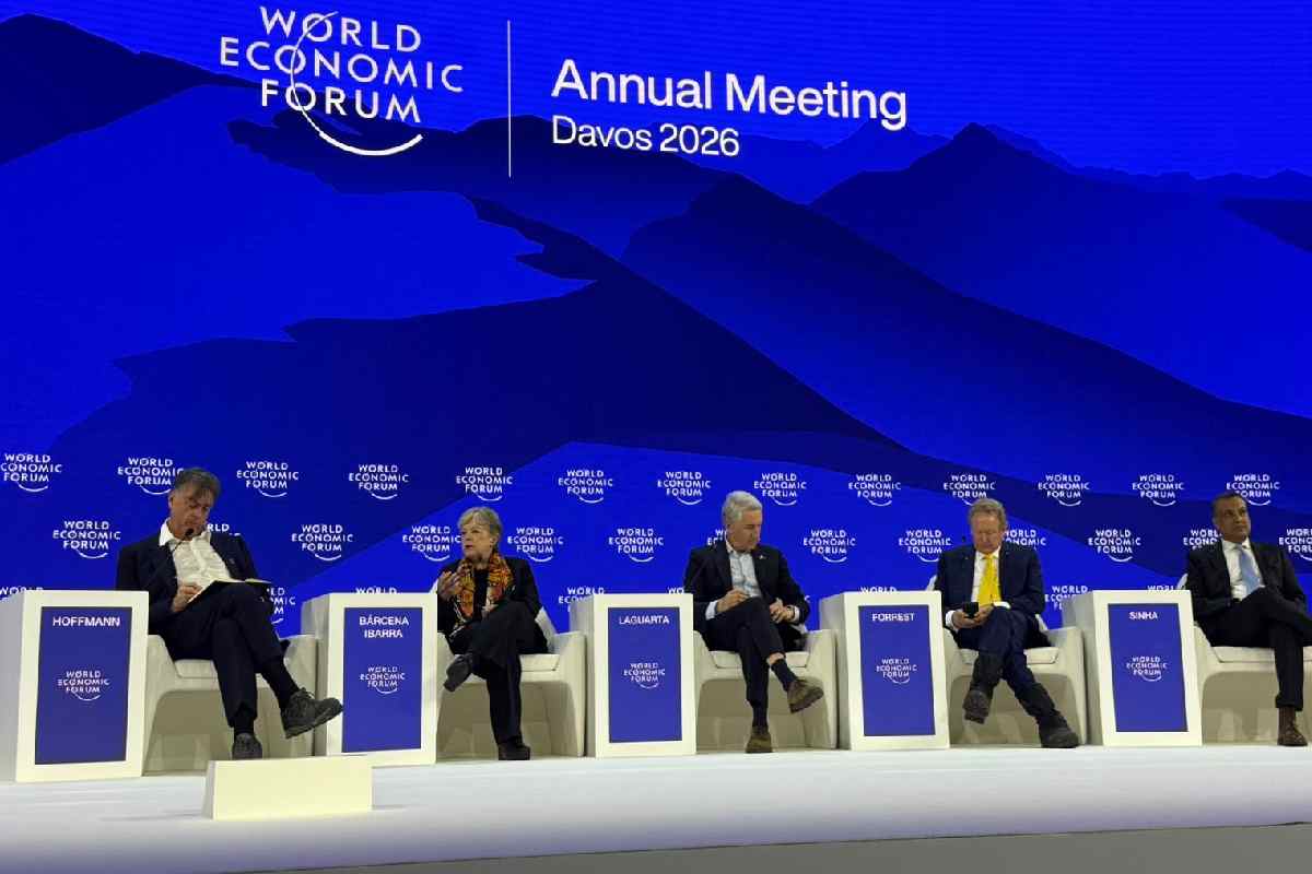 Bárcena presenta en Davos los ejes prioritarios de México para avanzar en desarrollo sostenible y transición energética