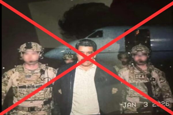 Fuente: Captura de pantalla con imagen desinformante.