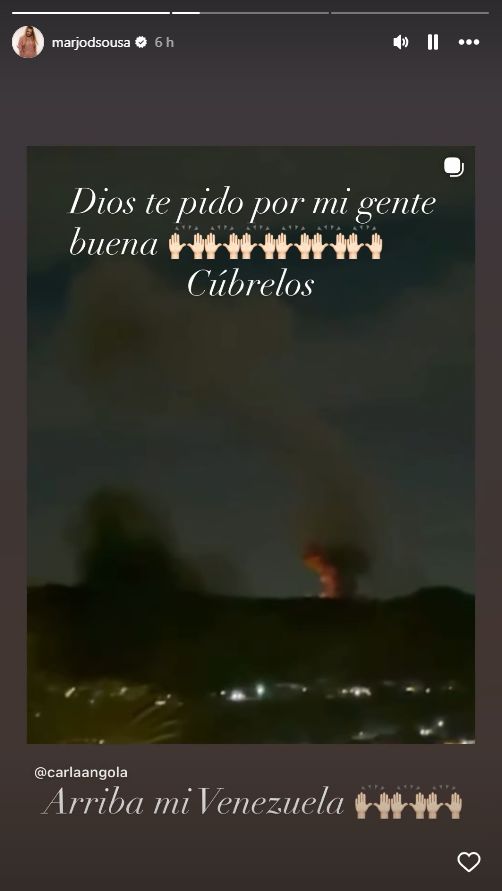 Marjorie de sousa captura nicolas maduro