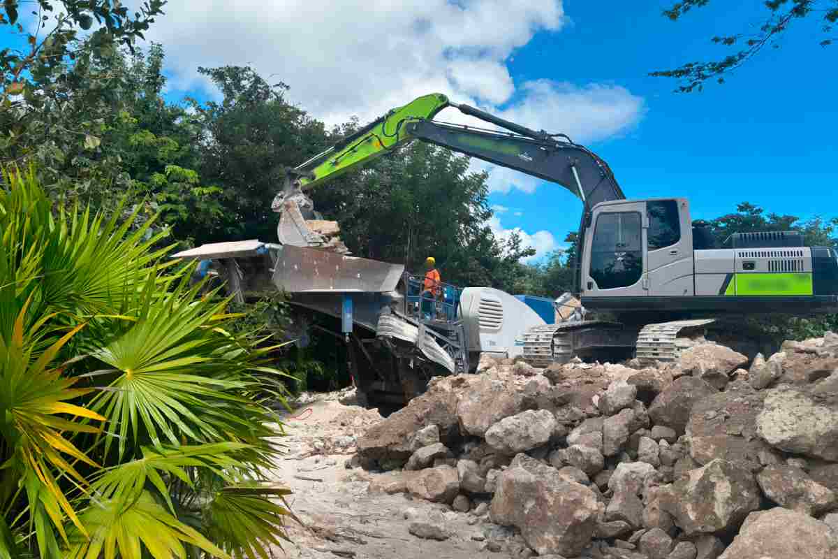 Profepa clausura el proyecto “Perfect Day Mahahual”, en Quintana Roo