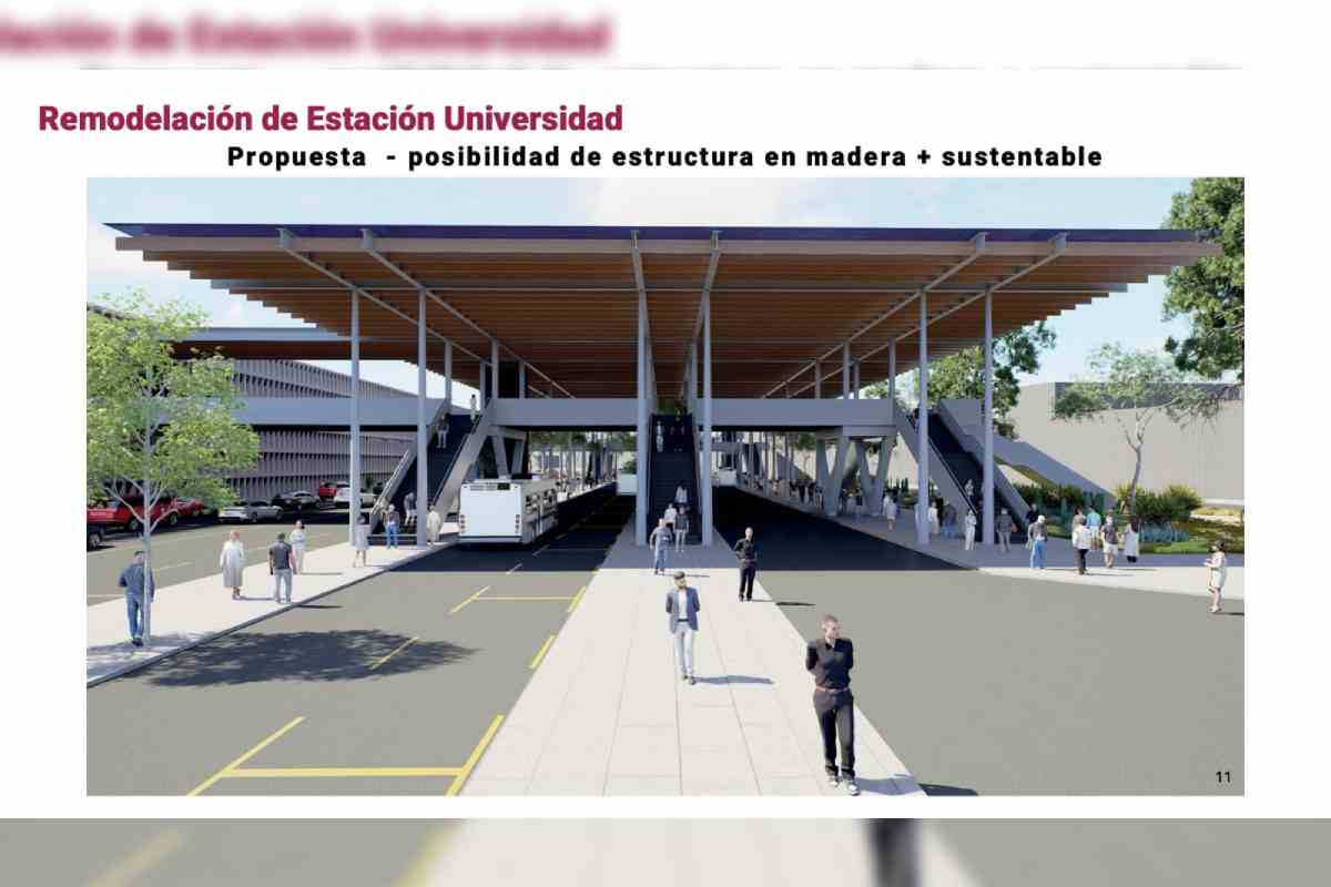 remodelación Línea 3 Metro