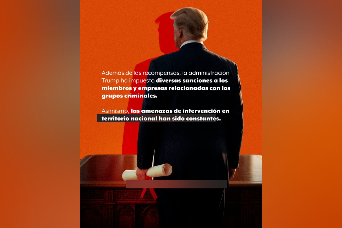 Trump despliega en un año ofensiva “antiterrorista” contra cárteles