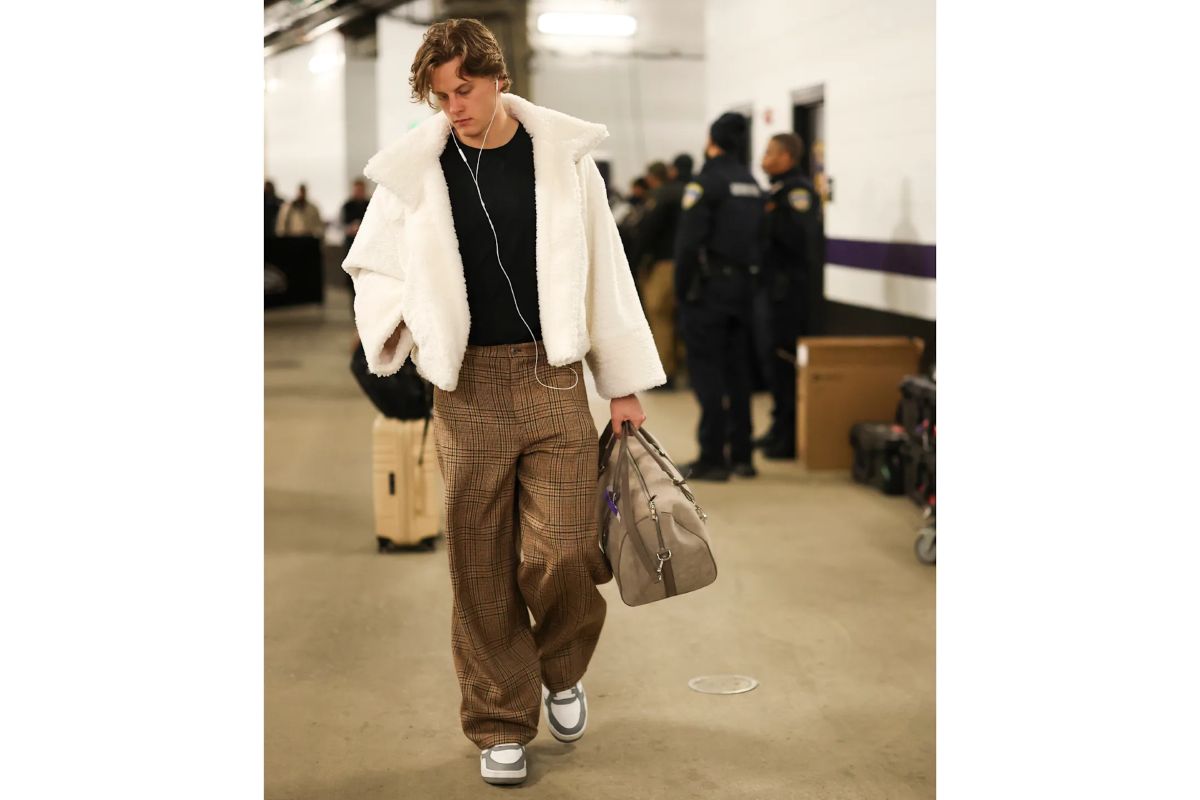 tunnel fit joe burrow moda nfl