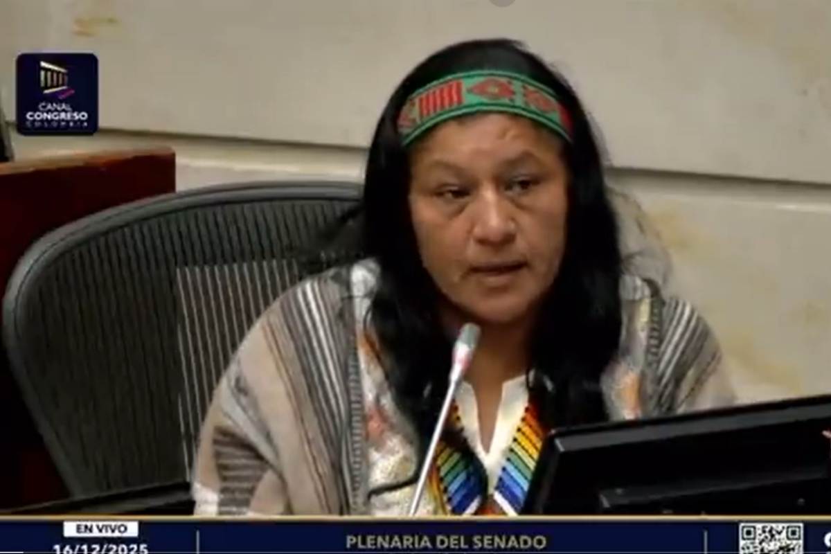 Aida Quilcué senadora colombia secuestrada